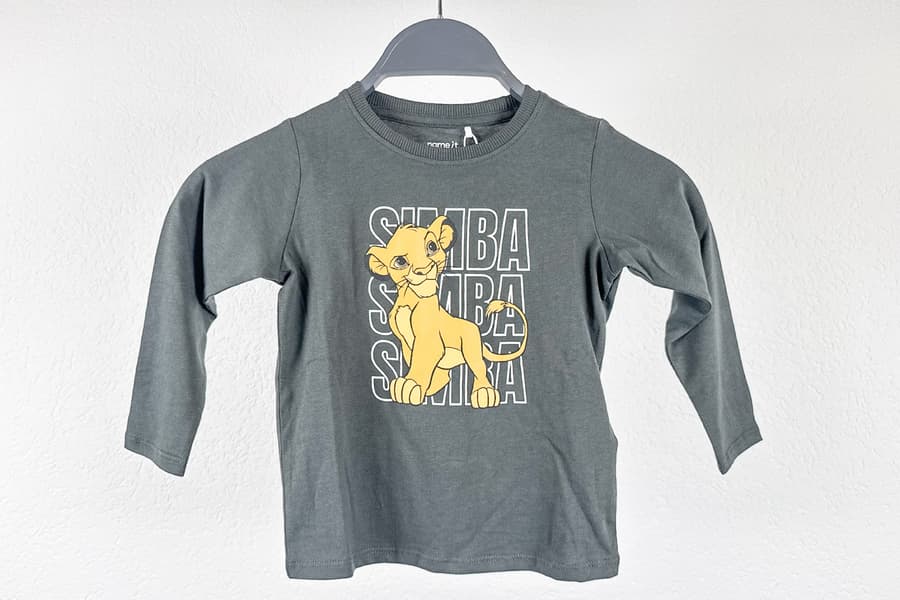 2 Kinder Langarmshirts Name It Mini, Gr. 104